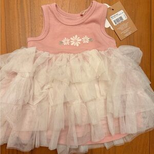 NWT Angel Dear Pink Tutu Dress - Size 3-6M
